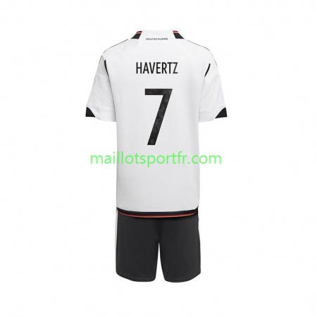 Maillot de Foot Allemagne Havertz 7 Enfant Domicile Coupe du monde 2022 Maillot de Foot Allemagne Havertz 7 Enfant Domicile Coupe du monde 2022